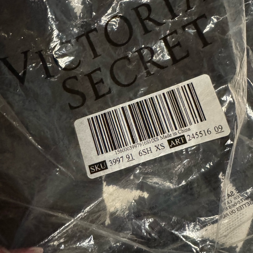 Pink VS cotton oversized sweater XS new ! - Picture 3 of 5